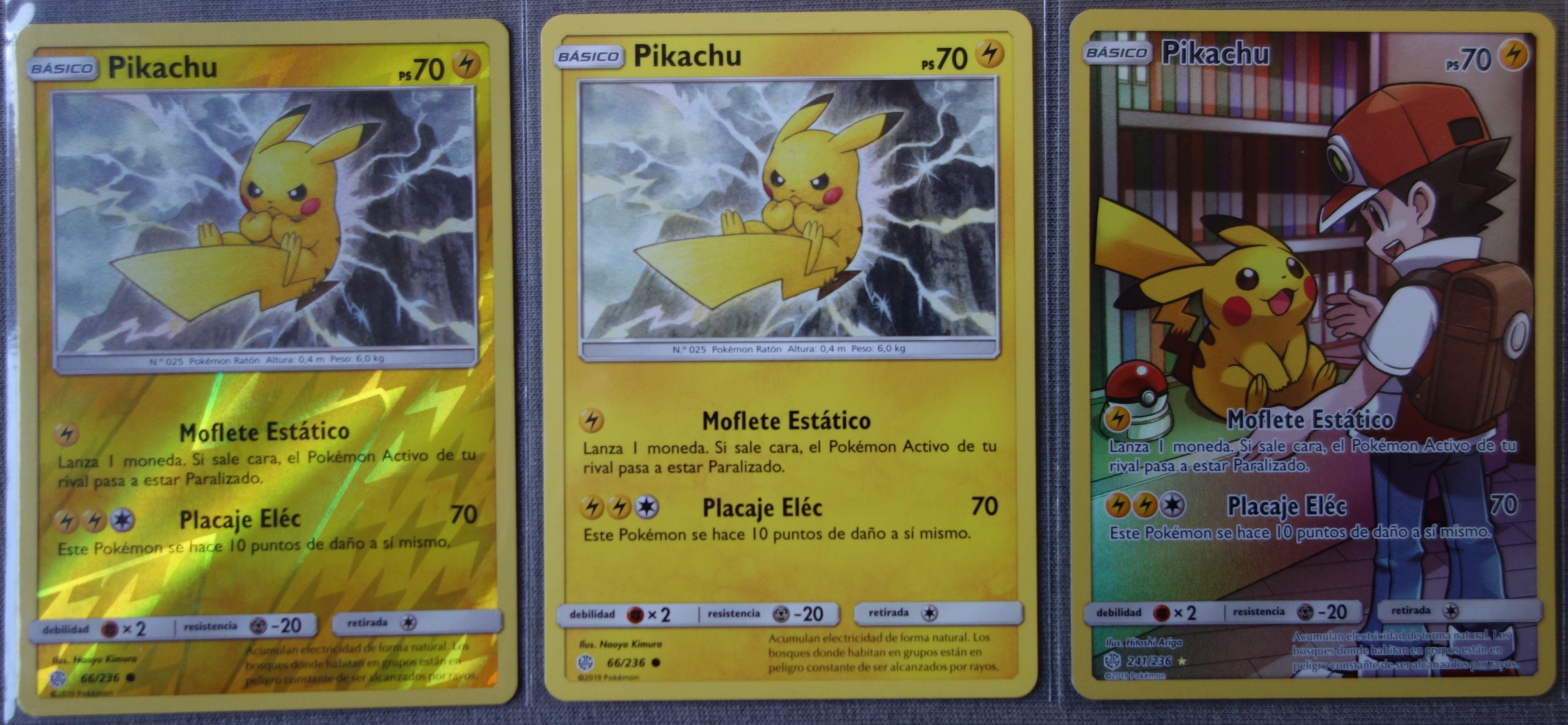 66/236 Pikachu, Common Reverse Holo Card