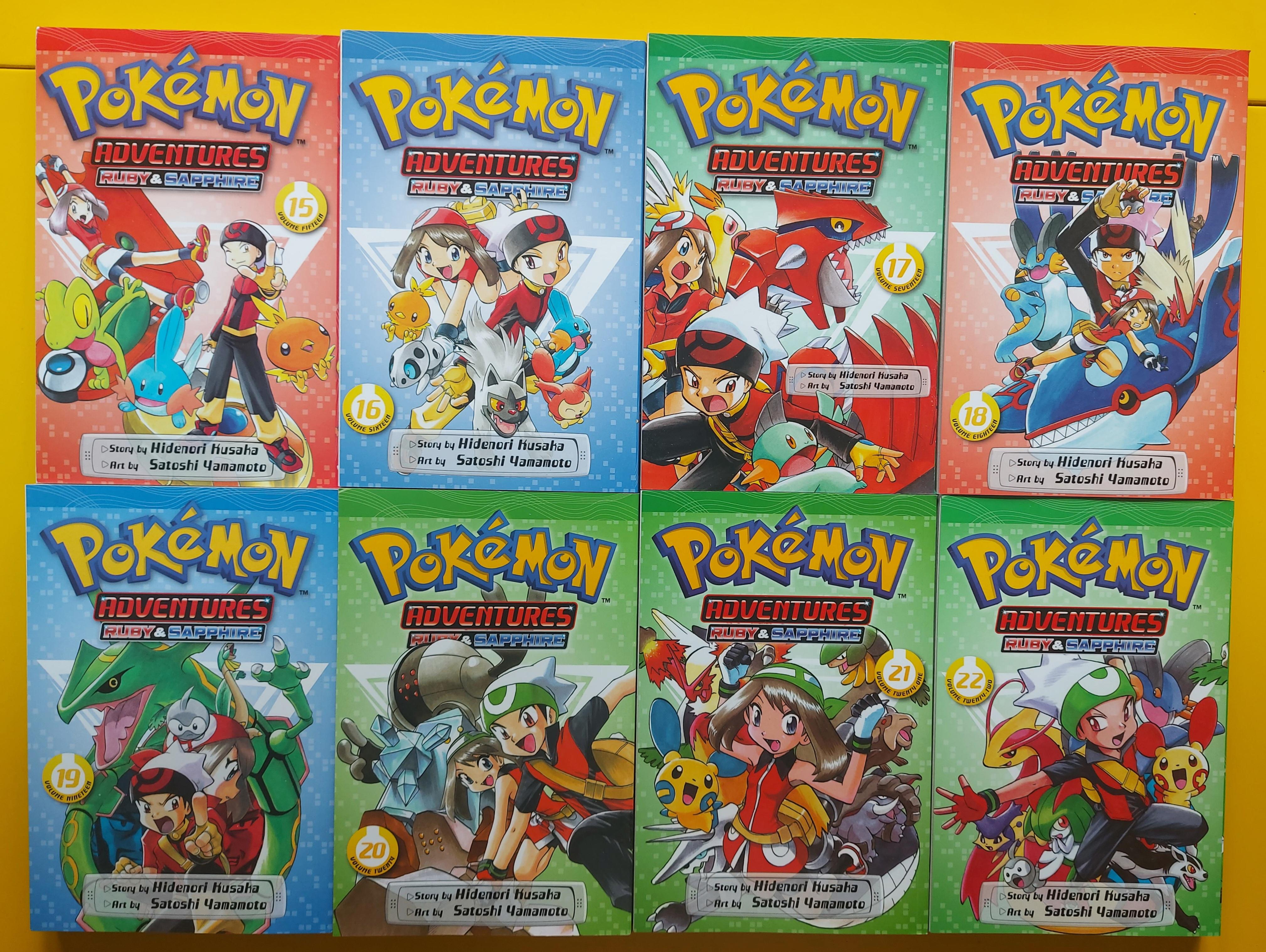 Pokémon Adventures Manga Box Set FireRed and LeafGreen/Emerald Vol